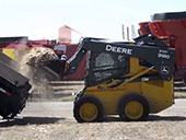 Мини-погрузчик deere 318d